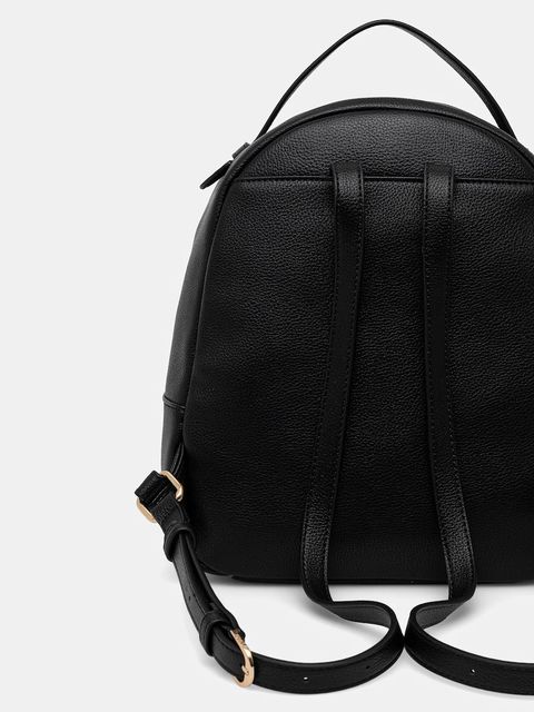 Liu Jo plecak damski kolor czarny mały gładki AA6209 E1012