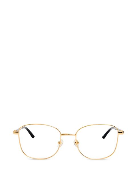 Jacquemus square frame glasses - Gold - zdjęcie produktu nr 1
