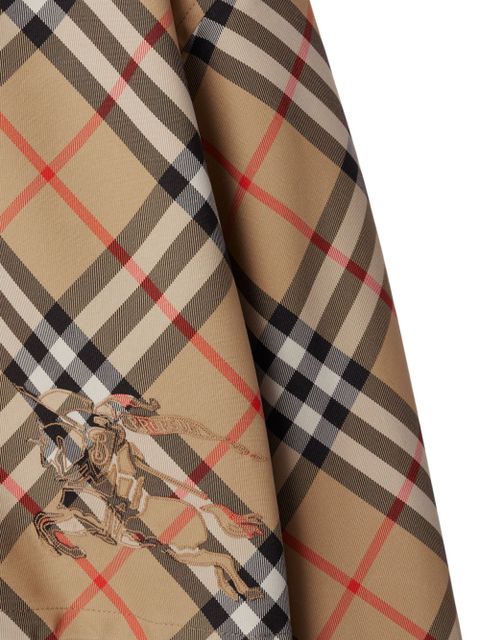Burberry check-pattern jacket - Neutrals