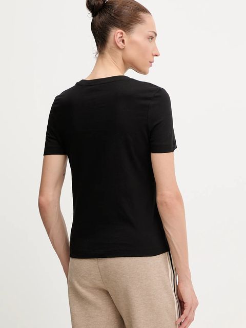 Guess t-shirt bawełniany CLELIA damski kolor czarny V5BI10 I3Z14