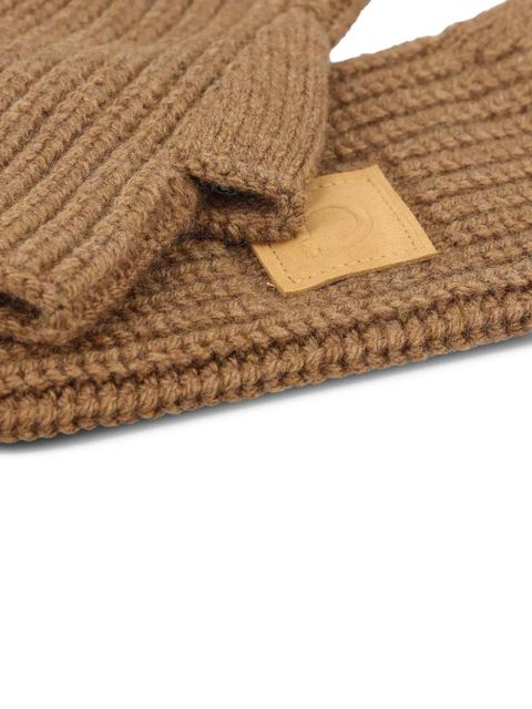 Ferragamo gancini wool gloves - Brown - zdjęcie produktu nr 2