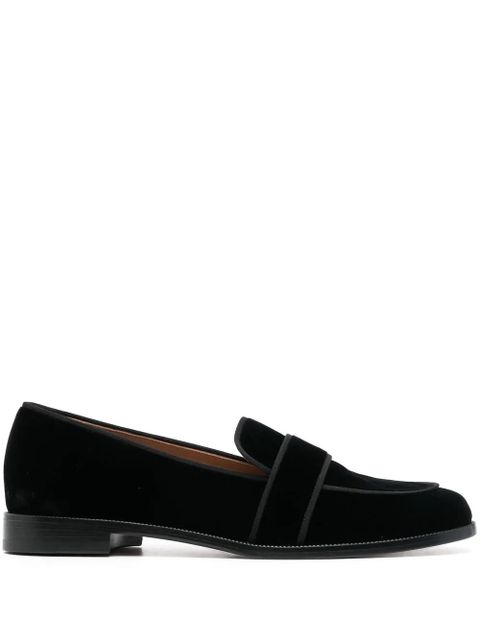 Aquazzura Martin round-toe penny loafers - Black - zdjęcie produktu nr 1