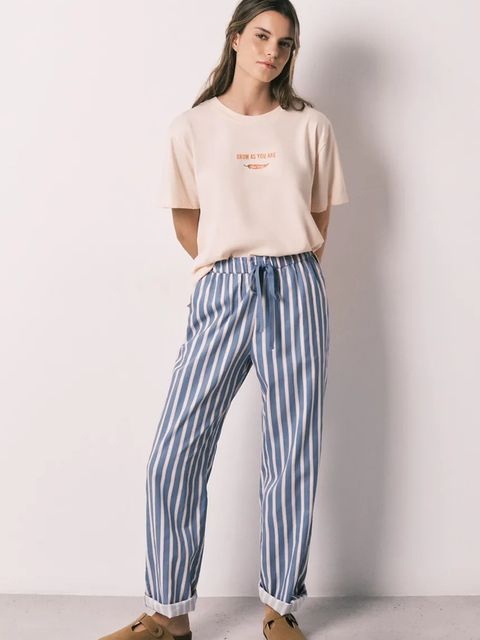 women'secret spodnie piżamowe damskie z wiskozą - zdjęcie produktu nr 1