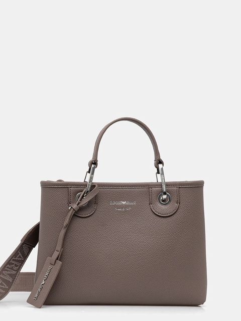 Emporio Armani torebka kolor brązowy EW000361 AF12036 - zdjęcie produktu nr 1