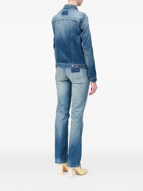 MM6 Maison Margiela buttoned denim jacket - Blue