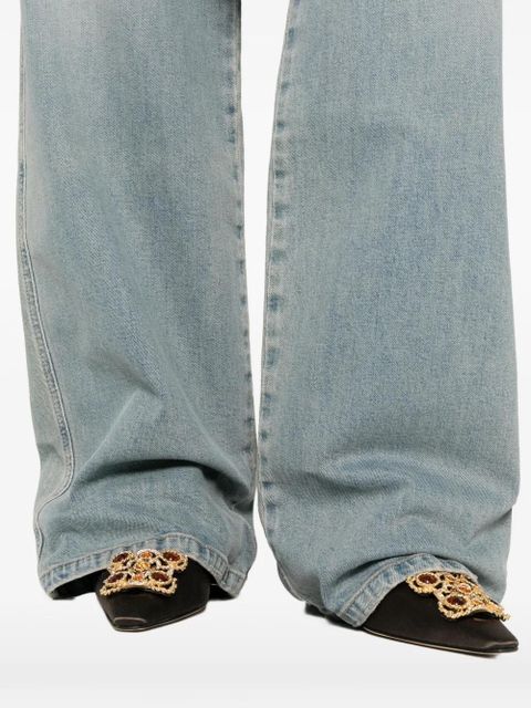 Blumarine wide-leg jeans - Blue