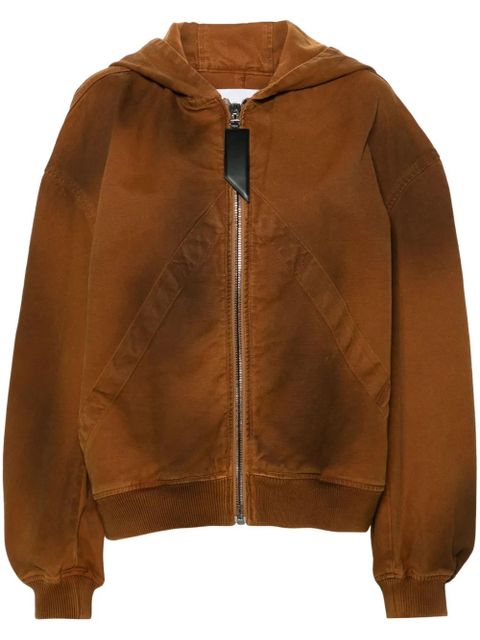 The Attico cotton jacket - Brown - zdjęcie produktu nr 1