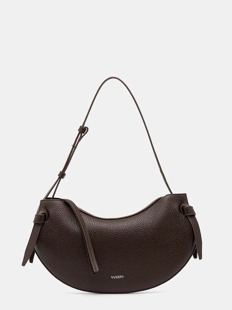 Yuzefi torebka skórzana FORTUNE COOKIE kolor brązowy YUZCO-HB-FC-L038 - zdjęcie produktu nr 1