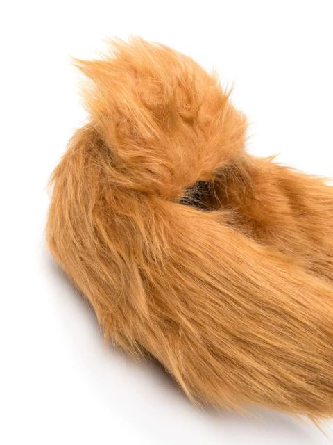 Ruslan Baginskiy faux-fur trapper hat - Orange - zdjęcie produktu nr 2