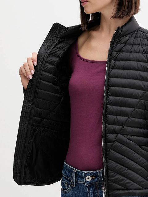 Colmar kurtka puchowa kolor czarny przejściowa 2214.2YO