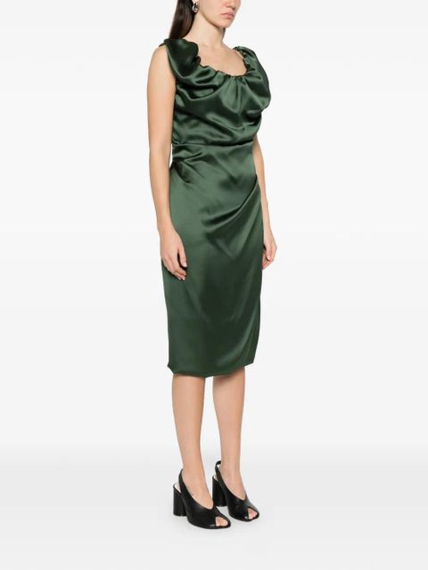 Vivienne Westwood Ginnie Amber draped dress - Green - zdjęcie produktu nr 2