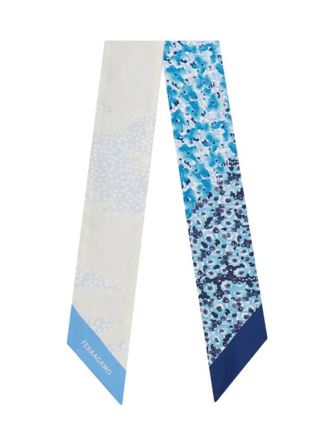 Ferragamo Palazzo Spini Feroni print bandeau - Blue - zdjęcie produktu nr 1