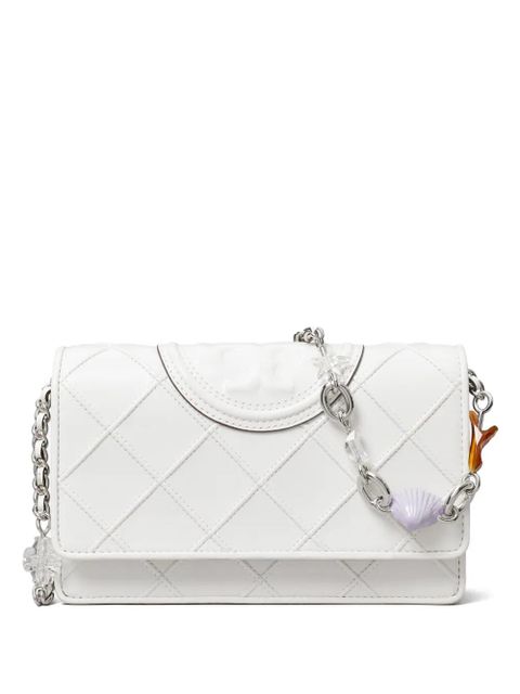 Tory Burch Fleming charm chain crossbody - White - zdjęcie produktu nr 1