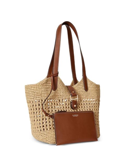 Lauren Ralph Lauren large Tasha tote bag - Neutrals