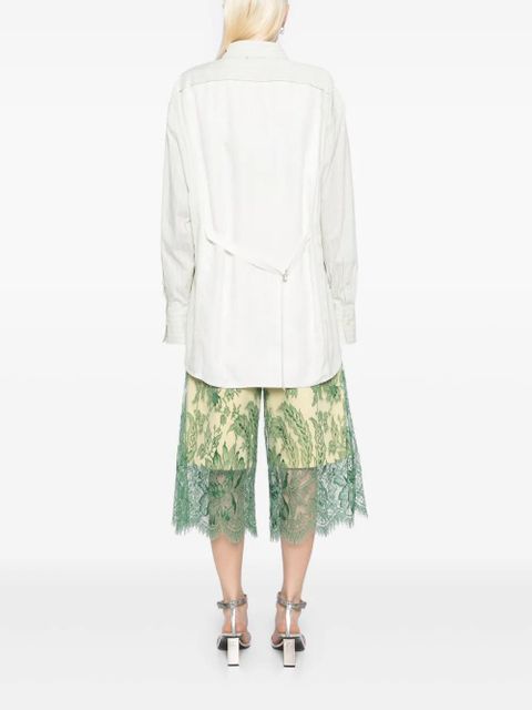 Christopher Esber waistcoat shirt - Green - zdjęcie produktu nr 2