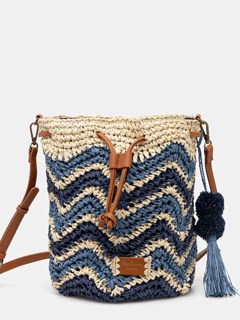 Pepe Jeans torebka EIRA BALI kolor granatowy PL031622 - zdjęcie produktu nr 1