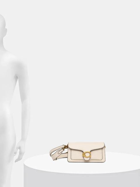 Coach torebka skórzana Tabby kolor beżowy CY201