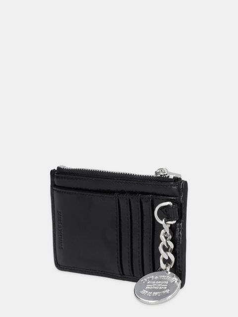 ZADIG&VOLTAIRE portfel skórzany damski kolor czarny LWBA02519 - zdjęcie produktu nr 2