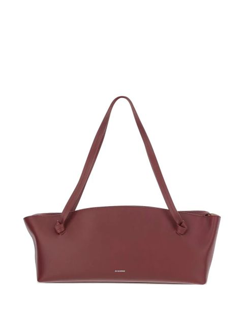 Jil Sander knotted top-zip bag - Brown - zdjęcie produktu nr 1
