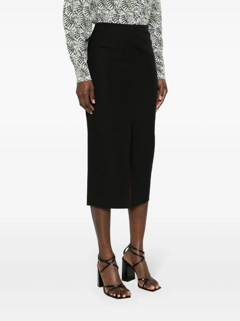 ISABEL MARANT Mills pencil midi skirt - Black