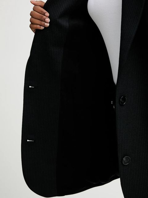 IRO marynarka WM07GUILDA kolor czarny jednorzędowa GUILDA