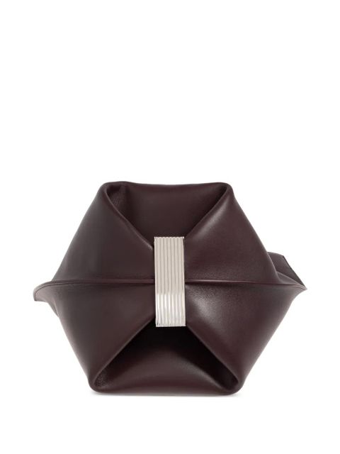 The Attico medium La Scoop tote bag - Brown