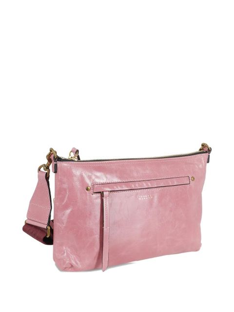 ISABEL MARANT Nessah zip shoulder bag - Pink