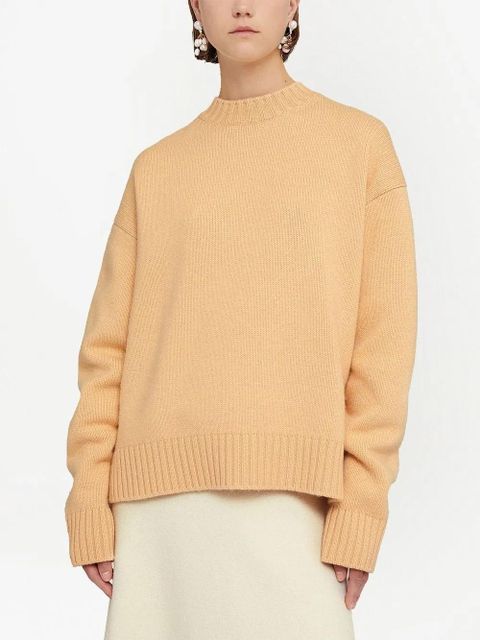 Jil Sander extra-long sleeve sweater - Orange - zdjęcie produktu nr 2