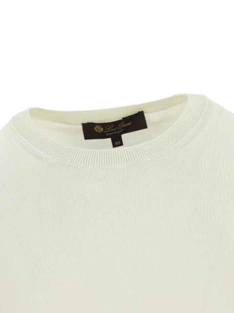 Loro Piana crew-neck T-shirt - Neutrals