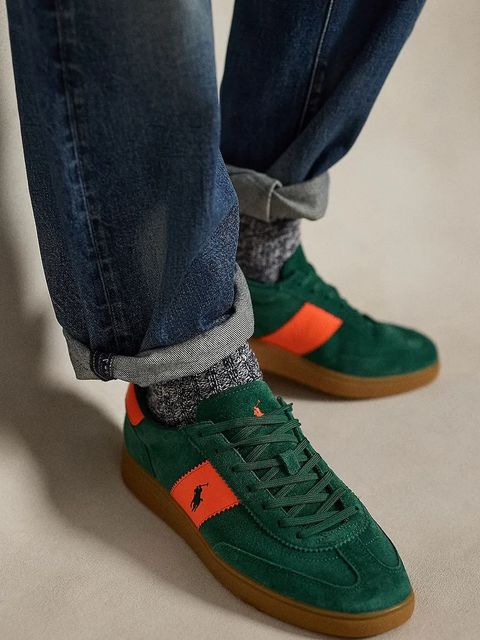Polo Ralph Lauren sneakersy zamszowe Bedford Pp - zdjęcie produktu nr 1