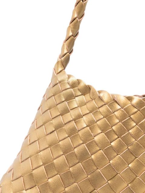 DRAGON DIFFUSION Rosanna woven tote bag - Gold - zdjęcie produktu nr 2