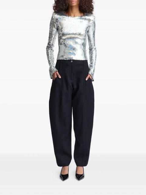 16Arlington Loida sequinned T-shirt - Grey