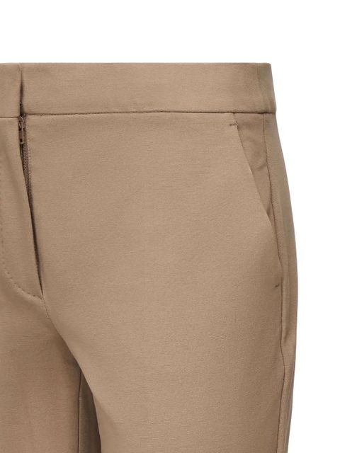 Max Mara Pegno zip-fly trousers - Brown