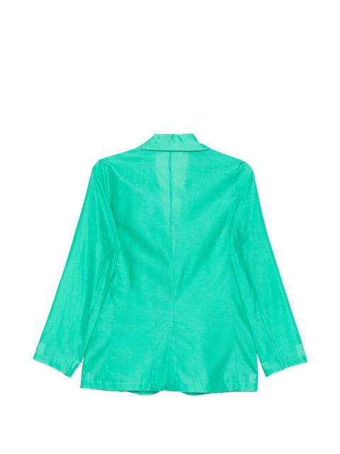 SOLOTRE single-breasted blazer - Green - zdjęcie produktu nr 2