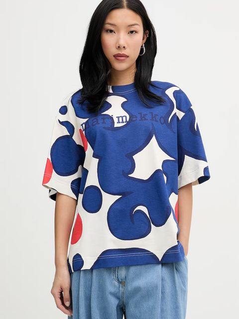 Marimekko T-shirt damski bawełniany - zdjęcie produktu nr 1