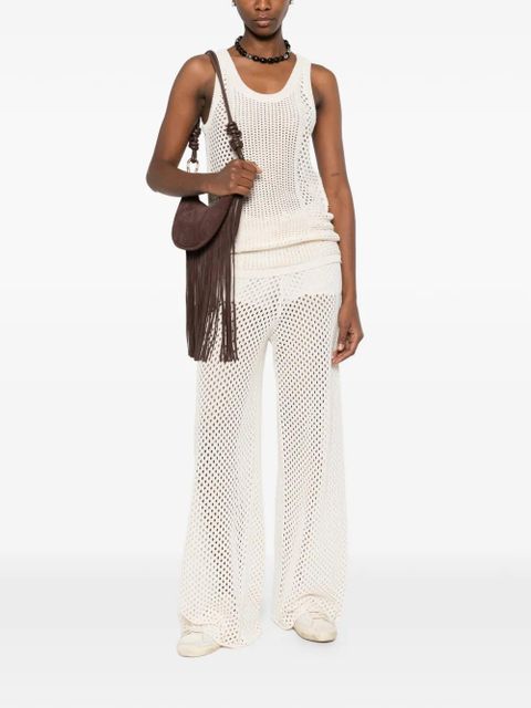 Golden Goose crochet trousers - Neutrals - zdjęcie produktu nr 2