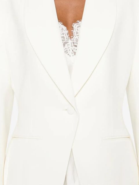 Róhe shawl-lapel blazer - White