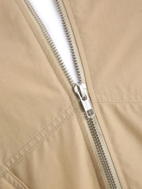 Magda Butrym zip-front pocket jacket - Neutrals