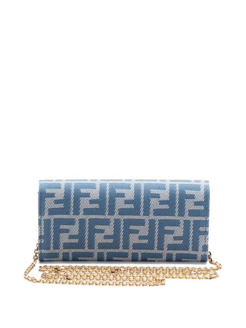 FENDI Baguette continental wallet - Blue - zdjęcie produktu nr 2