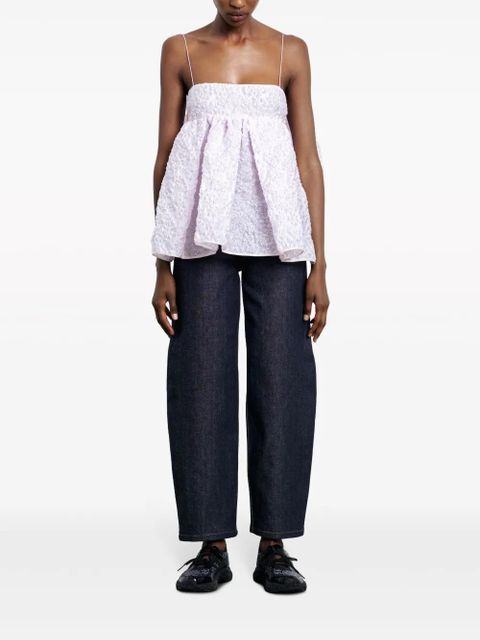 Cecilie Bahnsen Veronica bow-detailing top - Pink - zdjęcie produktu nr 2