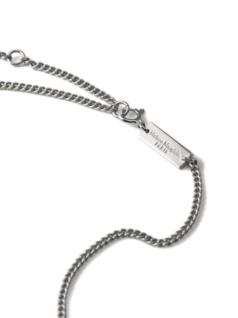 Maison Margiela Four Stitches pendant necklace - Silver - zdjęcie produktu nr 2