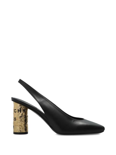 Givenchy square-toe block-heel pumps - Black - zdjęcie produktu nr 1