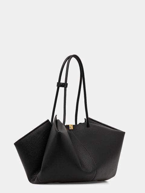 Coccinelle torebka skórzana Kamy kolor czarny E1 U2L 11 02 01 - zdjęcie produktu nr 2