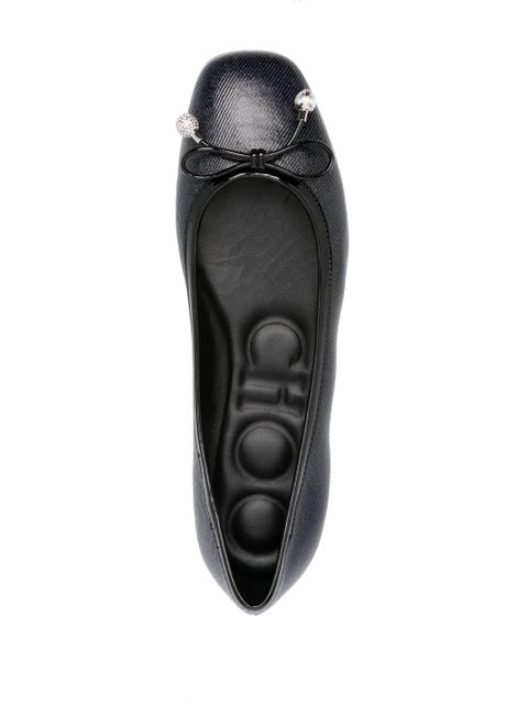 Jimmy Choo Elme flat ballerina shoes - Blue