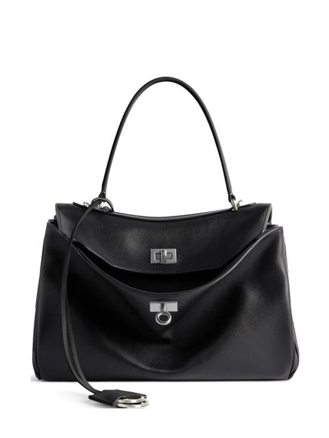Balenciaga Rodeo leather shoulder bag - Black - zdjęcie produktu nr 1