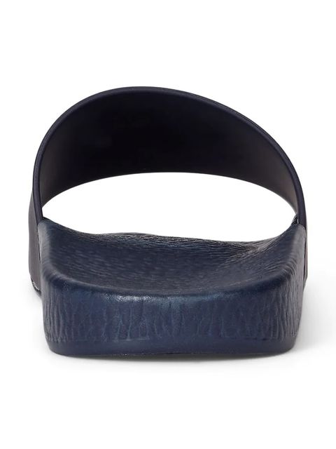 Polo Ralph Lauren klapki Polo Slide damskie kolor granatowy 804973925004