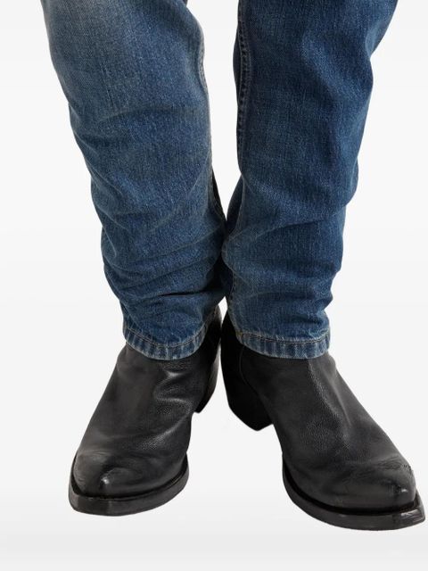 Prada tapered washed jeans - Blue