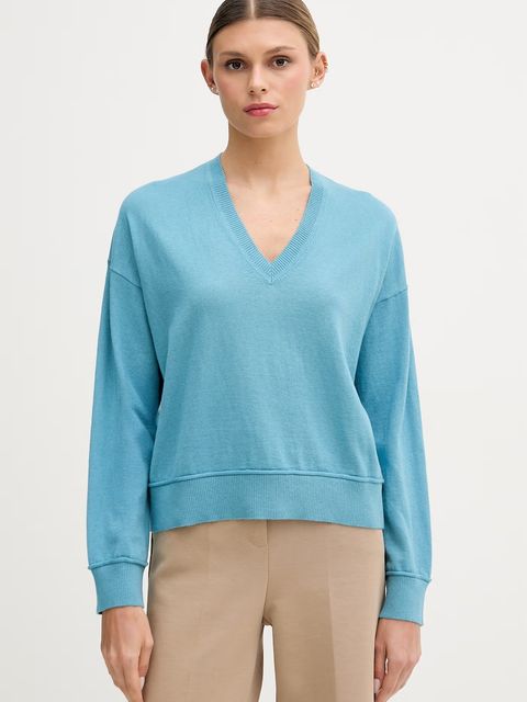 United Colors of Benetton sweter damski z dodatkiem wełny - zdjęcie produktu nr 2