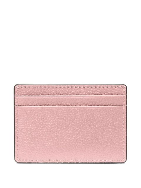 Michael Kors grained leather card holder - Pink - zdjęcie produktu nr 2