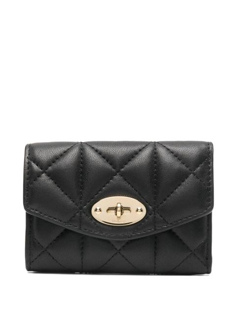 Mulberry Darley quilted-folded multi-card wallet - Black - zdjęcie produktu nr 1